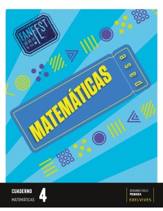 CUADERNO MATEMATICAS 4ºPRIMARIA FANFEST GALICIA CASTILLA LEON 2023